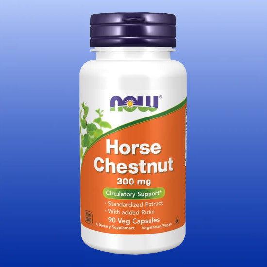 Horse Chestnut 90 Veg Capsules-Single Herbs-Now Products-Castle Remedies