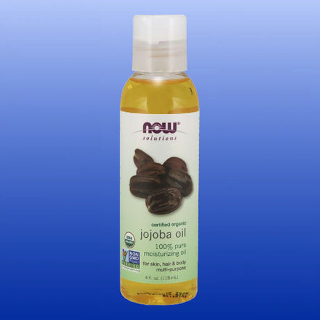 Jojoba Oil Organic 4 Oz-Body Care-Now Products-Castle Remedies