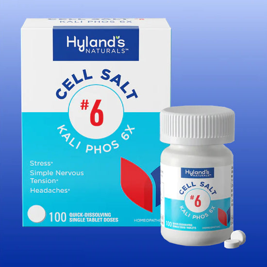 Kali Phos 6X Cell Salt 100 Tablets-Cell Salts-Hylands-Castle Remedies