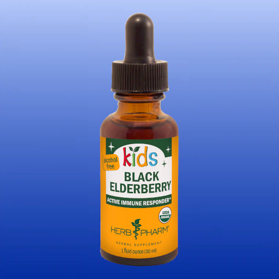 Kids Black Elderberry 1 Oz-Herbal Tincture-Herb Pharm-Castle Remedies