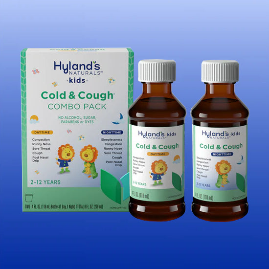 Kids Cold & Cough Combo Pack - Daytime & Nighttime Syrup 4 Oz-Infant & Children-Hylands-Castle Remedies