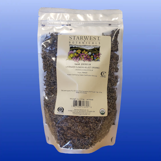 Starwest Botanicals Lavender Essential Oil Organic 4 fl oz