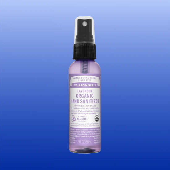 Lavender Organic Hand Sanitizer Spray 2 Oz-Body Care-Dr. Bronner's-Castle Remedies