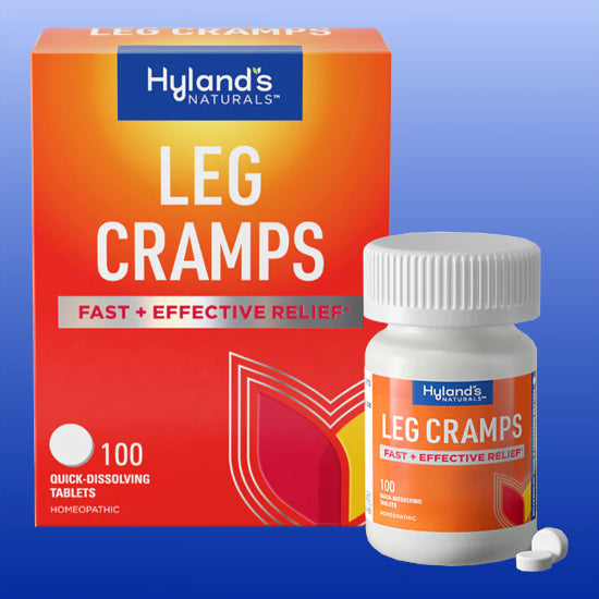 Leg Cramps 100 Tablets-Pain Relief-Hylands-Castle Remedies