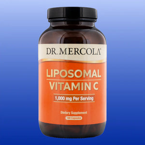 Liposomal Vitamin C 60 or 180 Capsules-Vitamins and Minerals-Dr. Mercola-180 Capsules-Castle Remedies