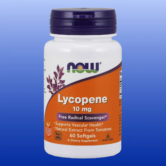 Lycopene 60 Softgels-Antioxidants-Now Products-Castle Remedies