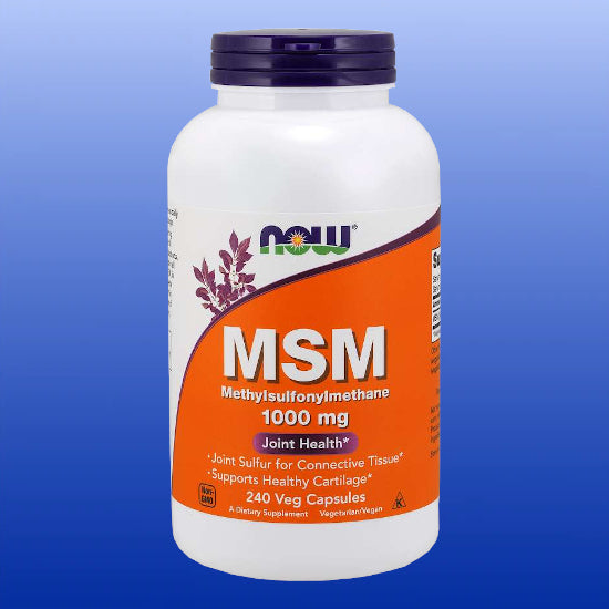 MSM 240 Veg Capsules-Joint Health-Now Products-Castle Remedies