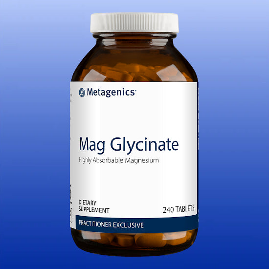 Mag Glycinate 120 or 240 Tablets-Vitamins and Minerals-Metagenics-240 Tablets-Castle Remedies