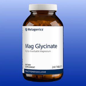 Mag Glycinate 120 or 240 Tablets-Vitamins and Minerals-Metagenics-240 Tablets-Castle Remedies