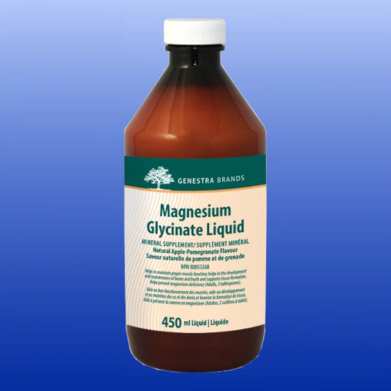 Magnesium Glycinate Liquid 15.2 Oz-Vitamins and Minerals-Genestra-Castle Remedies