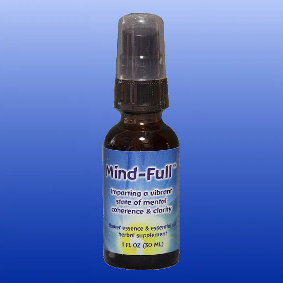 Mind-Full 1 Oz Dosage Spray Bottle-Flourish Spray-Flower Essence Services-Castle Remedies