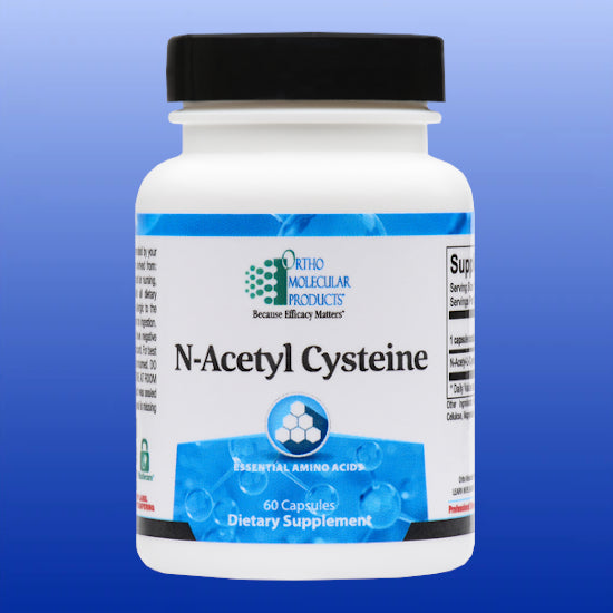 N-Acetyl Cysteine 60 Capsules-Amino Acids-Ortho Molecular-Castle Remedies