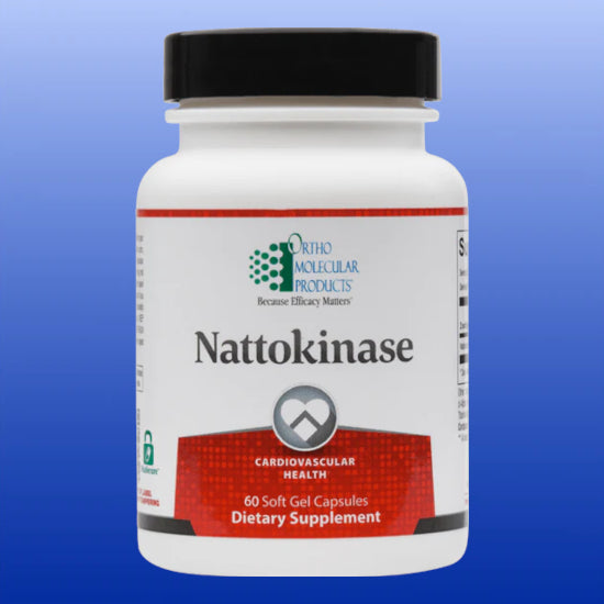 Nattokinase 60 Softgels-Cardiovascular Support-Ortho Molecular-Castle Remedies
