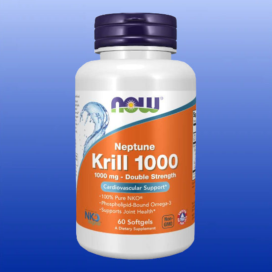 Neptune Krill 1000 60 Softgels-Fish Oils/Essential Fatty Acids-Now Products-Castle Remedies
