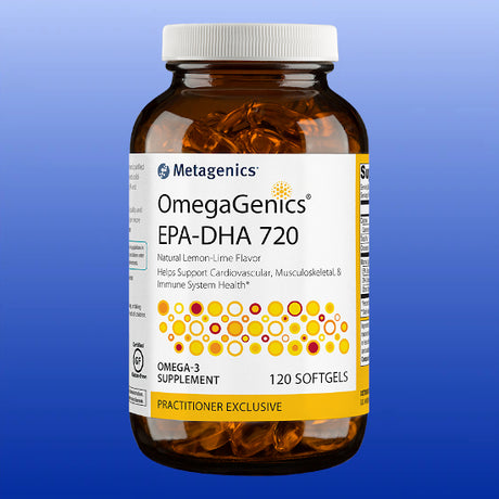 OmegaGenics® EPA-DHA 720 120 Softgels-Fish Oils/Essential Fatty Acids-Metagenics-Castle Remedies