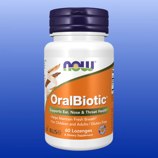 OralBiotic® Lozenges-Probiotics-Now Products-Castle Remedies