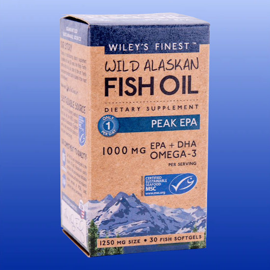 Peak EPA Fish Oil 60 Softgels-Fish Oils/Essential Fatty Acids-Wiley's Finest-Castle Remedies