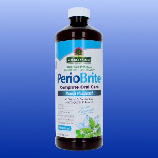 PerioBrite® Natural Mouthwash Wintermint 16 Oz-Body Care-Nature's Answer-Castle Remedies