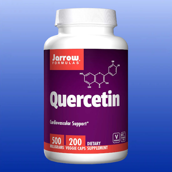 Quercetin 200 Capsules-Antioxidants-Jarrow-Castle Remedies