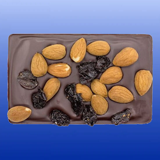 Organic Stone Ground Gourmet Almond Cherry Bark-Chocolate-Rawmio-Castle Remedies