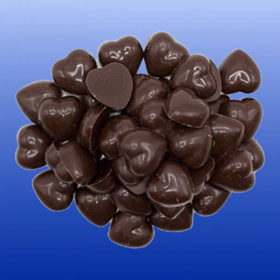 Organic Mint Dark Chocolate Hearts 2 Oz-Chocolate-Rawmio-Castle Remedies