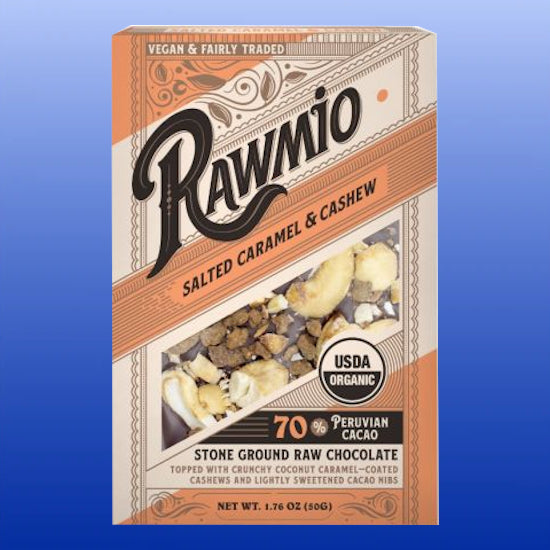 Organic Stone Ground Gourmet Caramel Cashew Bark-Chocolate-Rawmio-Castle Remedies