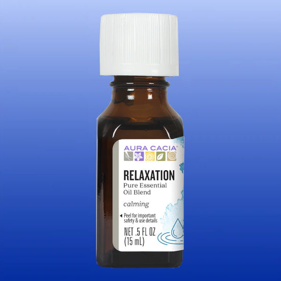 Relaxation Essential Oil Combination 0.5 Oz-Essential Oil-Aura Cacia-Castle Remedies