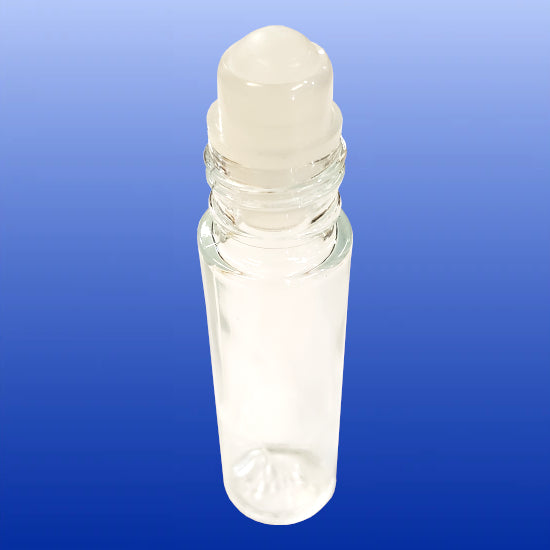 Clear Bottle with Roll On Applicator 1/3 Oz-Bottles and Jars-Starwest Botanicals-Castle Remedies