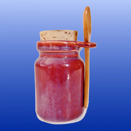 Ceramic Neti Salt Storage Jar-Neti Pot-Baraka-Castle Remedies