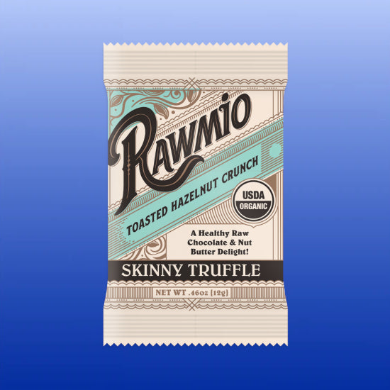 Organic Skinny Truffle Toasted Hazelnut Crunch 0.46 Oz-Chocolate-Rawmio-Castle Remedies