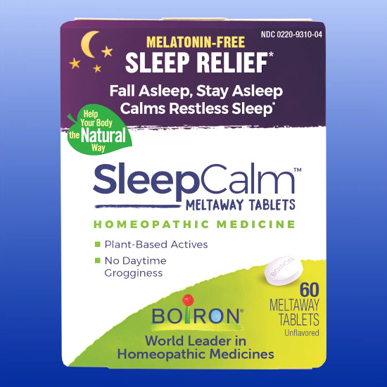 SleepCalm 60 Tablets (formerly Quietude)-Sleep Support-Boiron-Castle Remedies