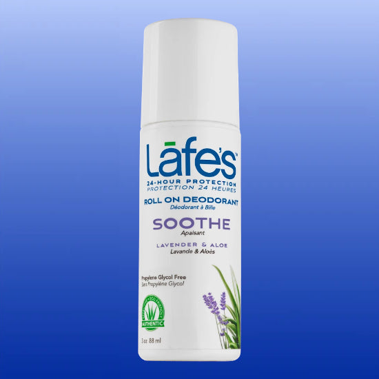 Lafe's Natural Soothe Lavender Deodorant Spray Soothe 8oz