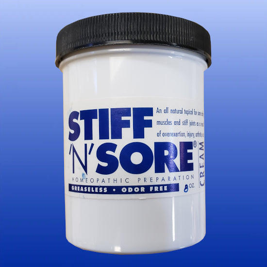 Suco Stiff 'N' Sore Cream 4 Oz or 8 Oz-Topical Pain Relief-Suco-8 Ounces-Castle Remedies