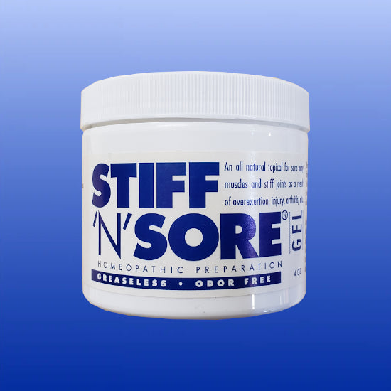 Suco Stiff 'N' Sore Gel 4 Oz or 8 Oz-Topical Pain Relief-Suco-4 Ounces-Castle Remedies