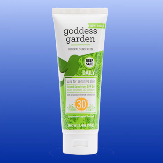 Sunscreen SPF 30 3.4 Oz-Body Care-Goddess Garden-Castle Remedies