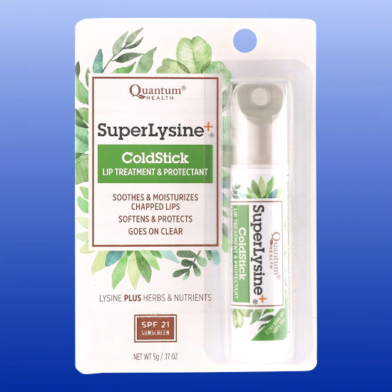 Super Lysine Coldstick® 0.17 Oz-Topical Skin Relief-Quantum-Castle Remedies