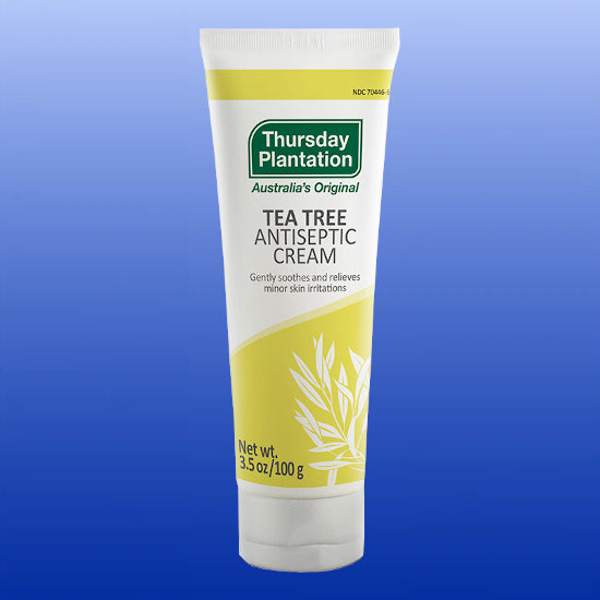 Tea Tree Antiseptic Cream 3.5 Oz-Topical Skin Relief-Thursday Plantation-Castle Remedies