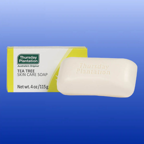 Tea Tree Skin Care Bar Soap 4 Oz-Topical Skin Relief-Thursday Plantation-Castle Remedies