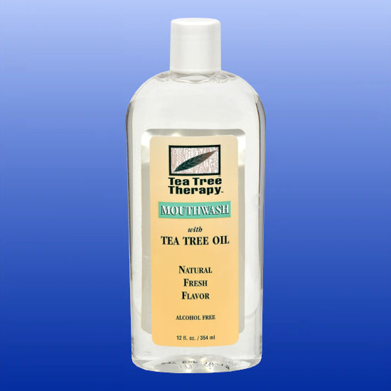 Tea Tree Therapy Mouthwash 12 Oz-Oral Support-Tea Tree Therapy-Castle Remedies