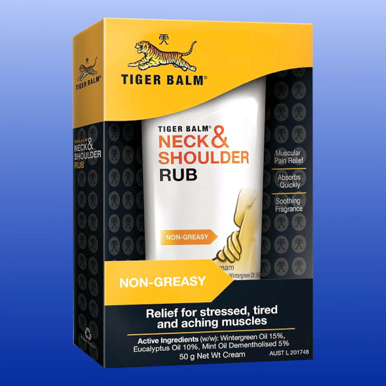 Tiger Balm Neck & Shoulder Rub 1.76 Oz-Topical Pain Relief-Tiger Balm-Castle Remedies
