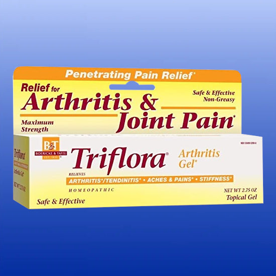 Triflora Arthritis Gel 1 Oz or 2.75 Oz-Topical Pain Relief-Boericke & Tafel-2.75 Ounces-Castle Remedies