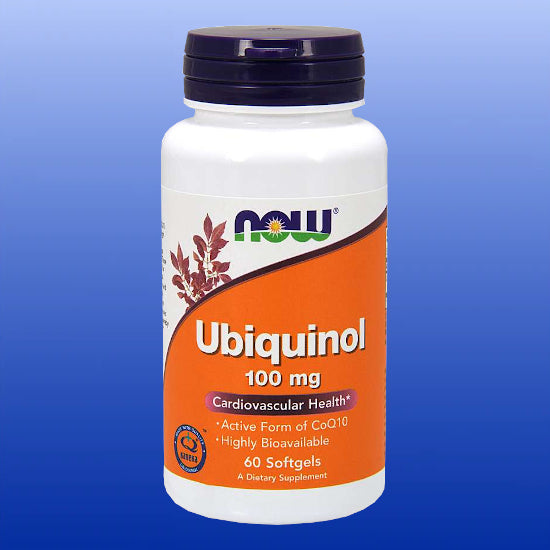 Ubiquinol 100 mg 60 Softgels-Cardiovascular Support-Now Products-Castle Remedies