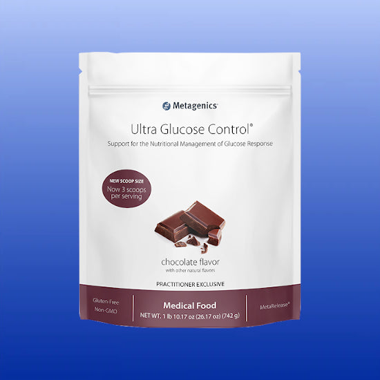 Ultra Glucose Control - Chocolate Flavor - 14 Servings or 28 Servings-Medical Food-Metagenics-14 Servings-Castle Remedies
