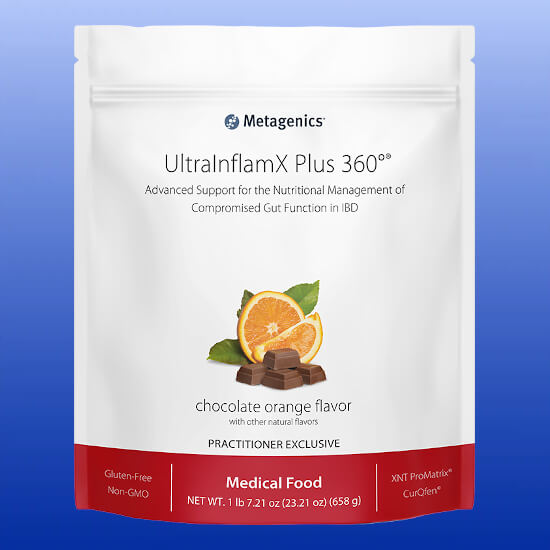UltraInflamX Plus 360° Chocolate Orange 14 Servings-Medical Food-Metagenics-Castle Remedies
