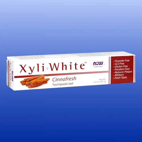 XyliWhite™ Cinnafresh Toothpaste Gel 6.4 Oz-Oral Support-Now Products-Castle Remedies